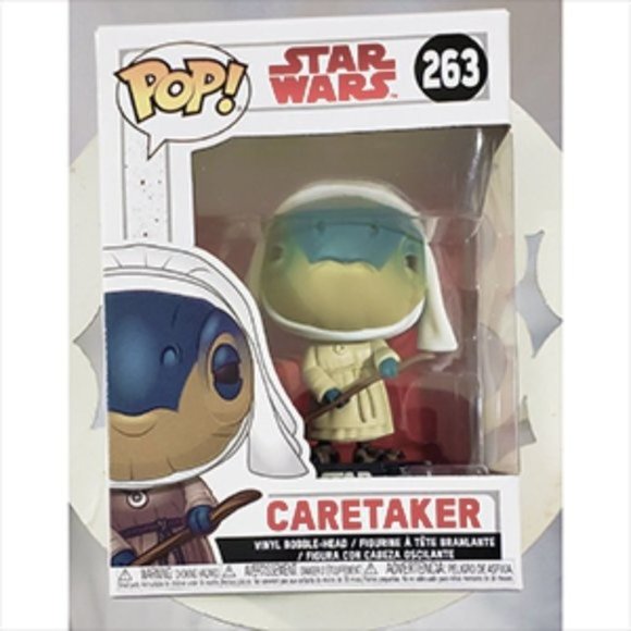AUTHENTIC STAR WARS #263 FUNKO POP CARETAKER FEMAIL LUKE SKYWALKER NEW IN BOX - Picture 2 of 4